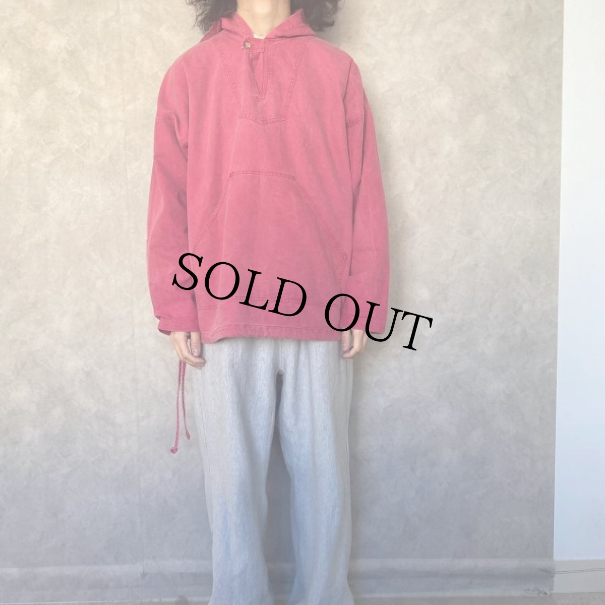 画像2: プルオーバー コットンジャケット XL (2)