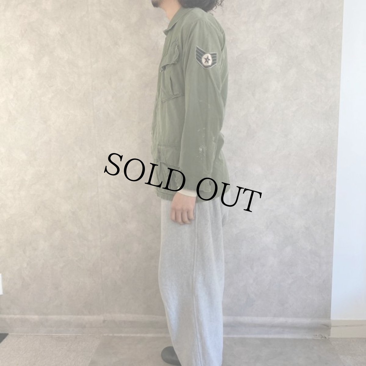 画像3: 60's U.S.AIR FORCE ジャングルファティーグジャケット 3rd (3)