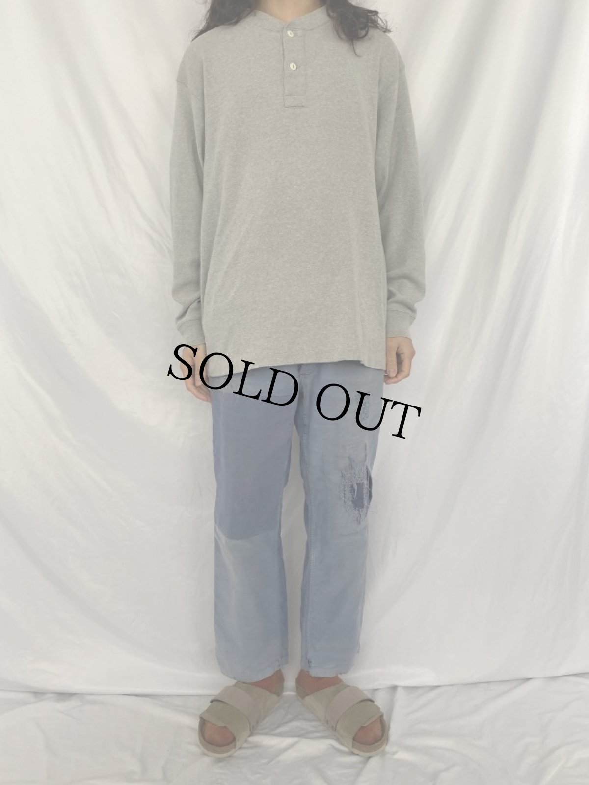 画像2: 60's EURO モールスキン ワークパンツ W31 (2)