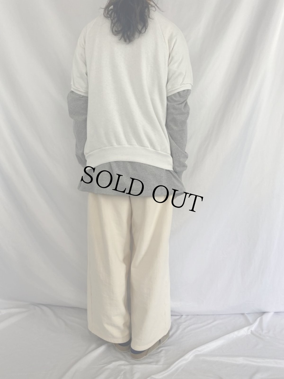 画像5: 80's MINNIE MOUSE USA製 発泡プリント半袖スウェット XL (5)