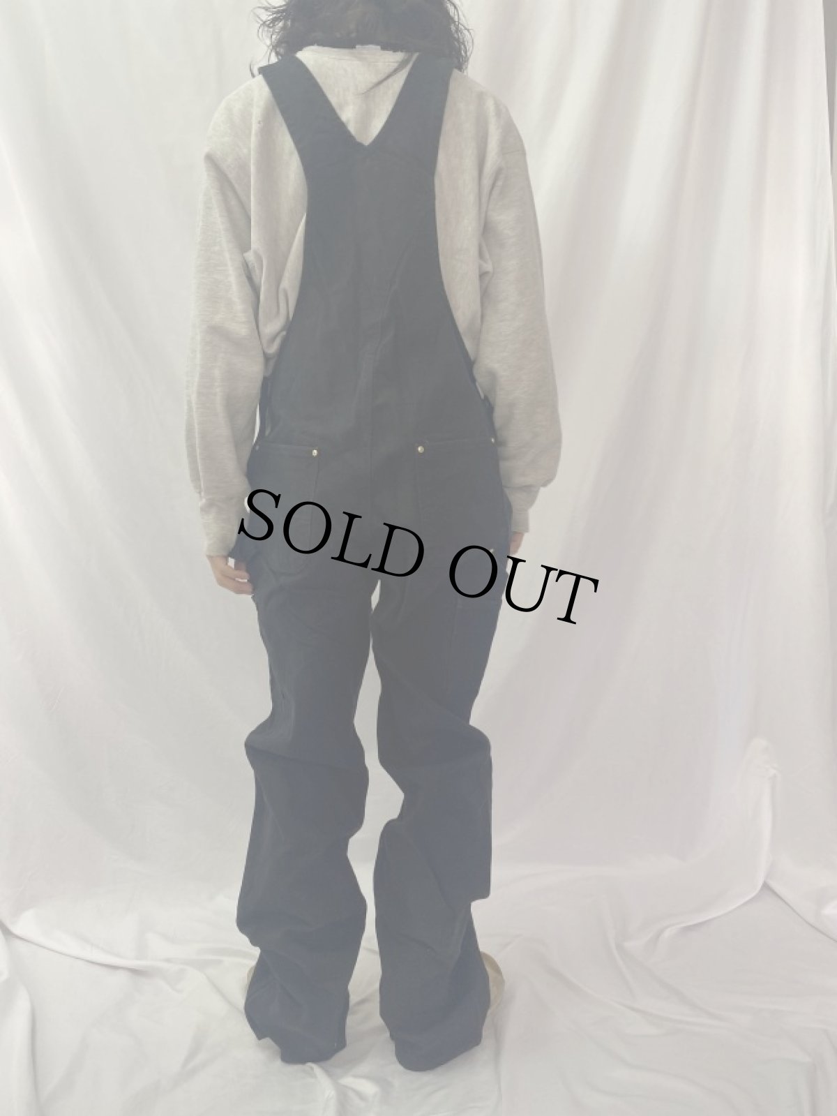 画像4: Carhartt ブラックダック オーバーオール W38 (4)