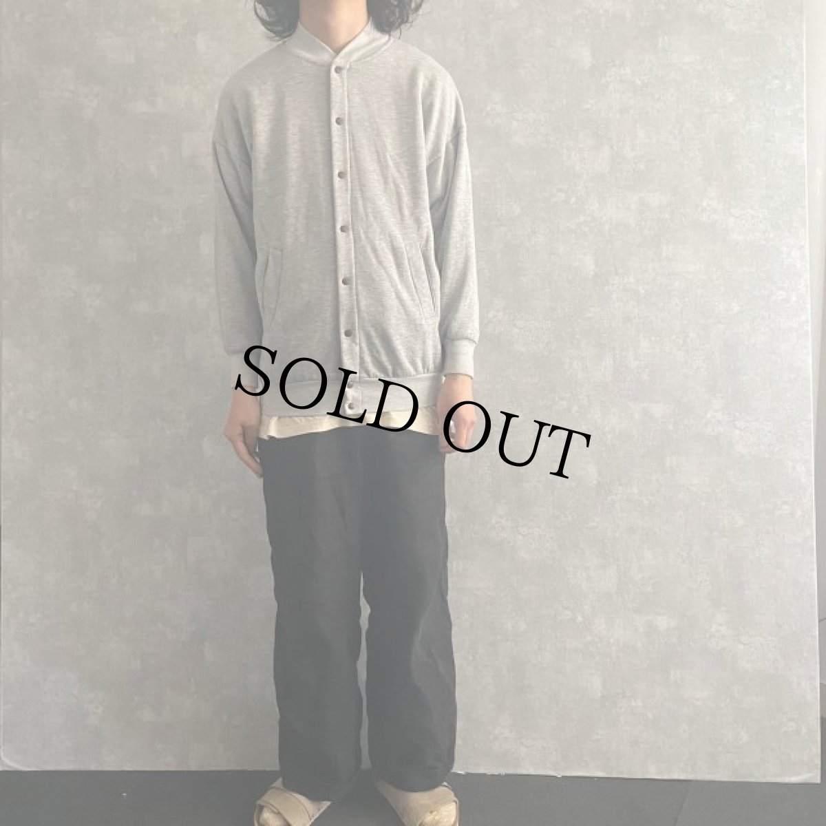 画像2: 80's〜90's Eddie Bauer フルスナップスウェット M (2)