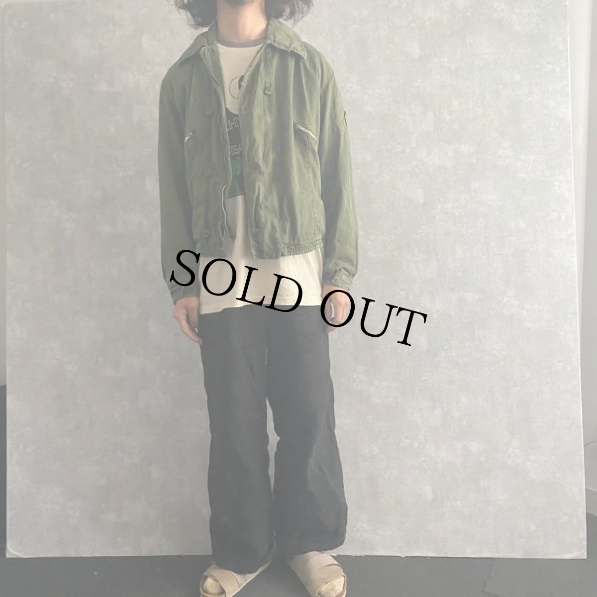 画像2: 80's ROYAL AIR FORCE MK-3 フライトジャケット (2)