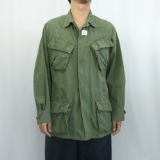 画像2: 60's U.S.ARMY ジャングルファティーグジャケット 5th SMALL-REGULAR (2)