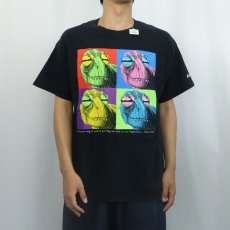 画像2: Wild Cotton "Dinosaurs..." 恐竜プリントTシャツ BLACK L (2)