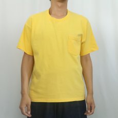 画像2: 90's GAP USA製 無地 ポケットTシャツ M (2)