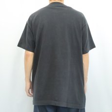 画像3: 90's USA製 "THE F-STOPS HERE" プリントTシャツ BLACK XL (3)