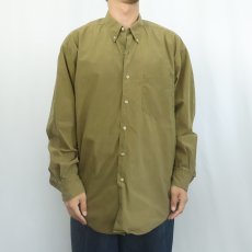 画像2: 90's GAP コットンボタンダウンシャツ L (2)