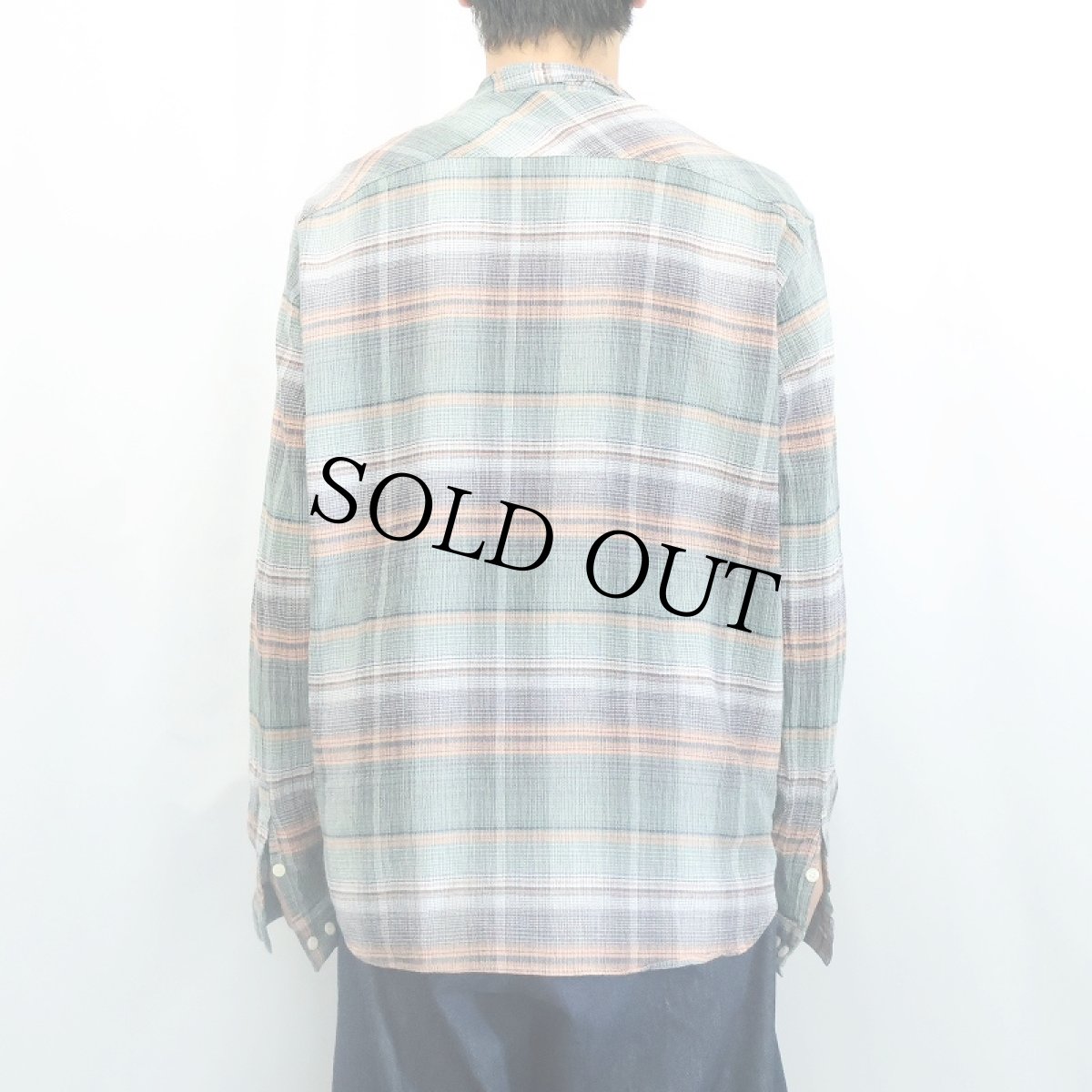 画像3: 2015SS Patagonia チェック柄 コットンシャツ L (3)