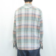 画像3: 2015SS Patagonia チェック柄 コットンシャツ L (3)