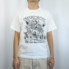画像2: 90's RAT FINK "ICE CREAM MAN FROM HELL" キャラクタープリントTシャツ M (2)