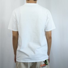 画像3: 90's Will Bullas "bun in the sun..." アートプリントTシャツ L (3)