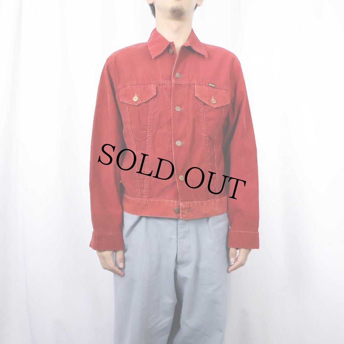 画像2: 70's BLUE BELL MAVERICK USA製 コーデュロイジャケット SIZE 38 (2)