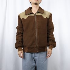 画像2: 70's Levi's ウエスタンデザイン 中綿入り コーデュロイジャケット  (2)