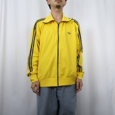 画像2: 80's adidas ロゴ刺繍 サイドライン トラックジャケット XL (2)