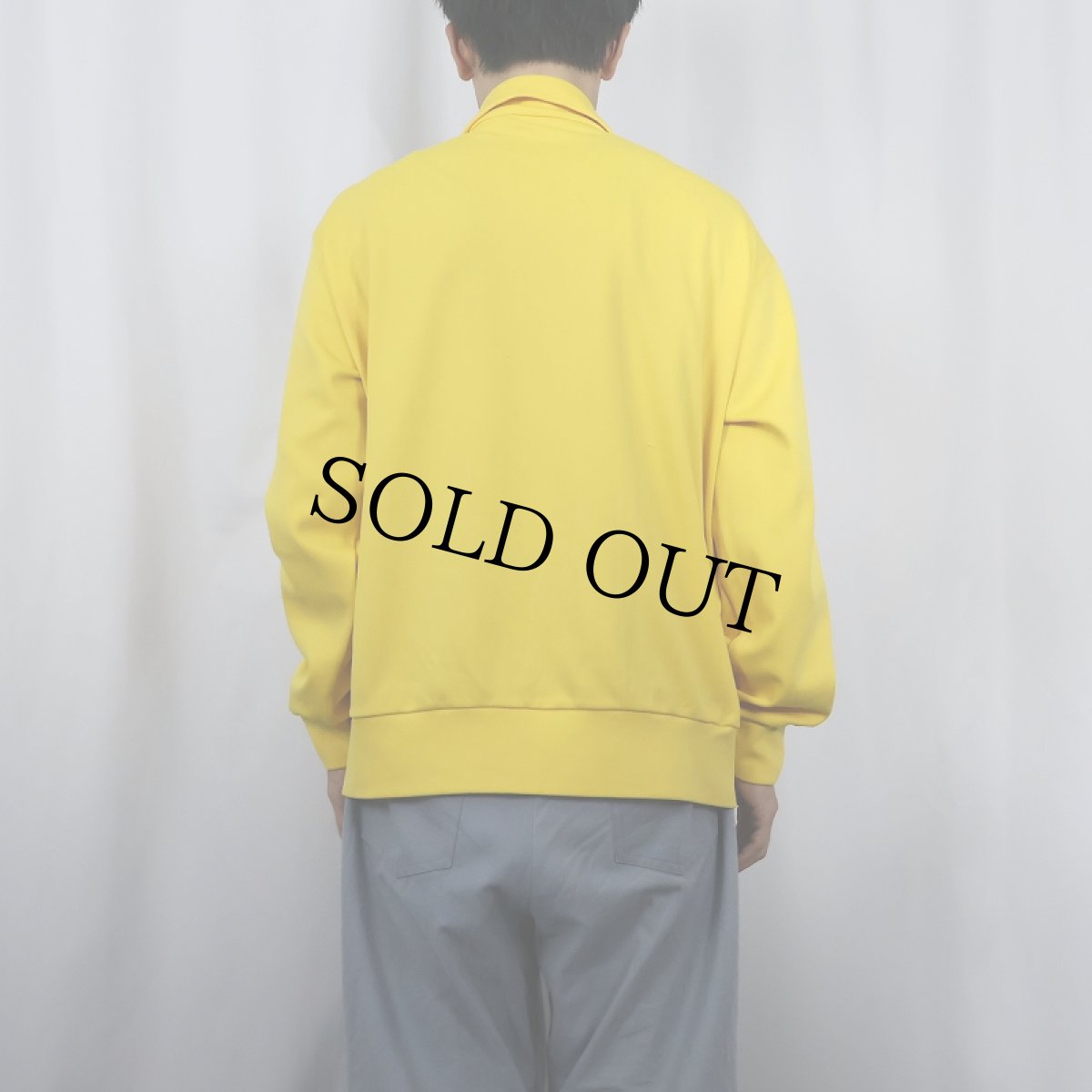 画像3: 80's adidas ロゴ刺繍 サイドライン トラックジャケット XL (3)