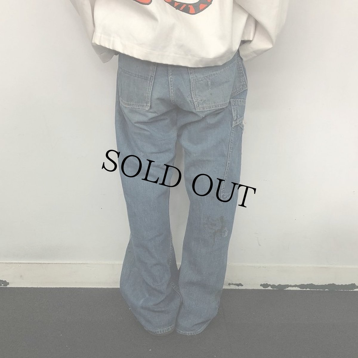 画像5: 50's SWEET-ORR Denim Painter Pants W34 (5)