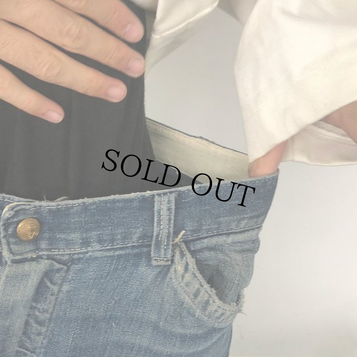 画像6: 50's SWEET-ORR Denim Painter Pants W34 (6)