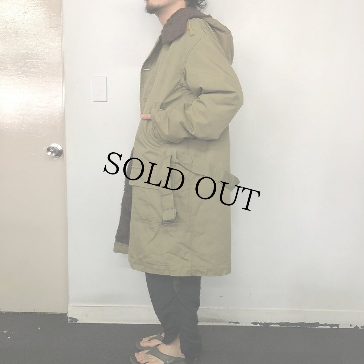 画像5: U.S.ARMY M-41 Overcoat pile liner Parka (5)