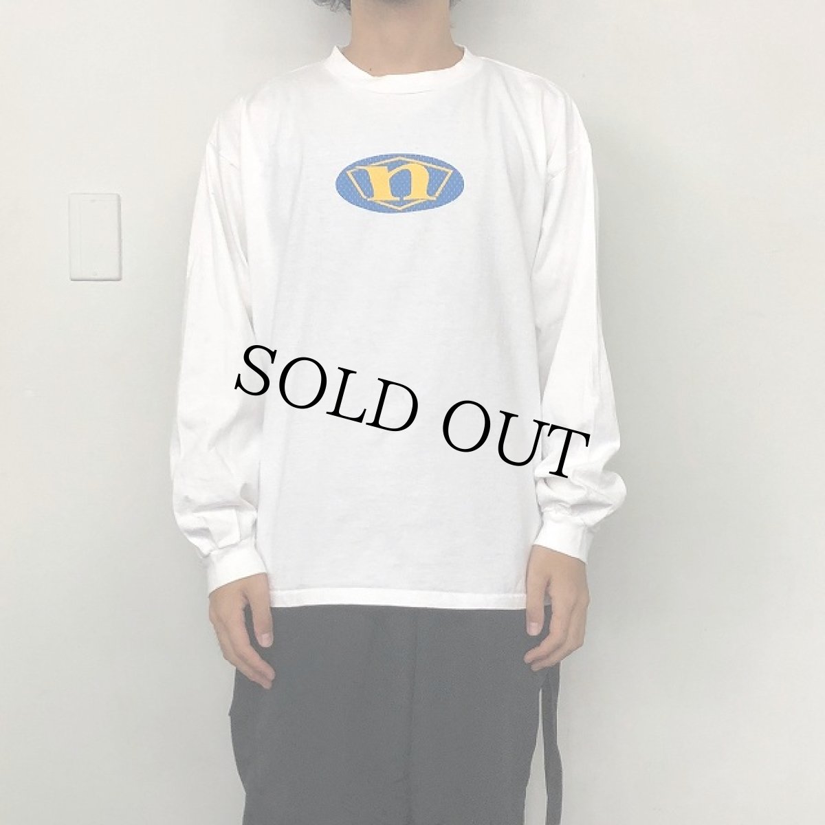 画像3: 90's NORTHWAVE ロゴプリント スノボ―ブランドロンT XL (3)