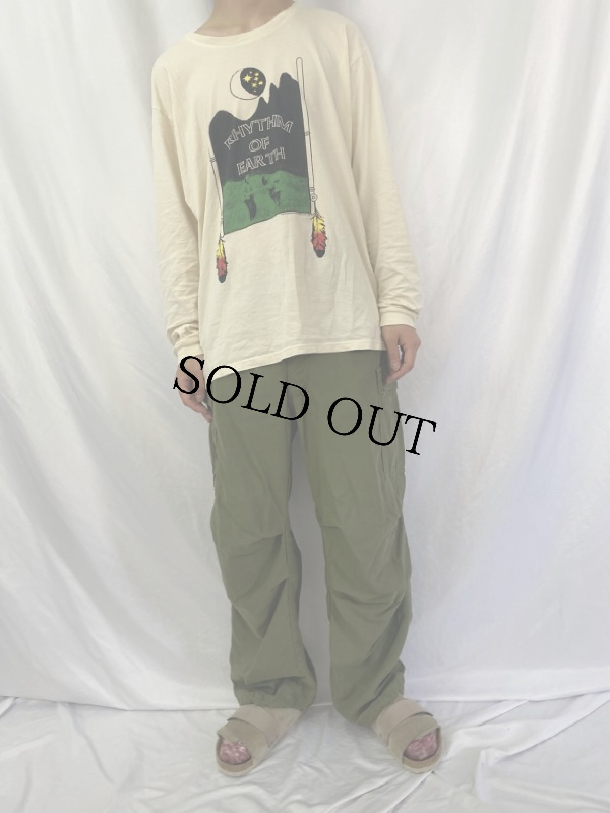 画像2: 70's U.S.MILITARY M-65 フィールドパンツ MEDIUM-REGULAR (2)