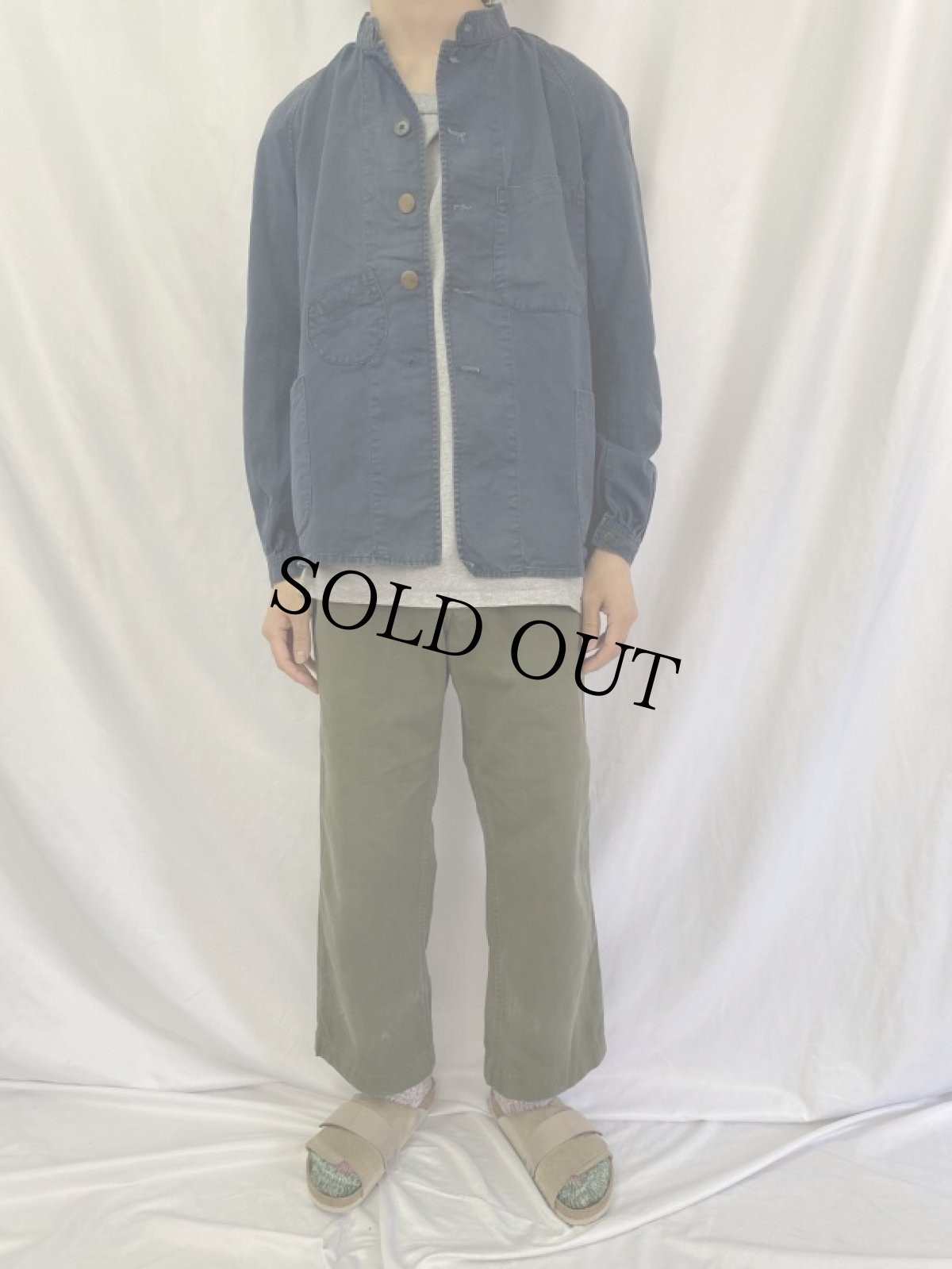 画像2: 60〜70's JAPAN NATIONAL RAILWAYS エンジニアワークジャケット (2)