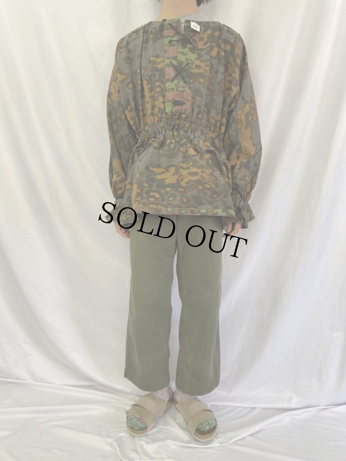 画像2: リプロダクト ナチスドイツ軍 武装親衛隊 SS迷彩スモック (2)