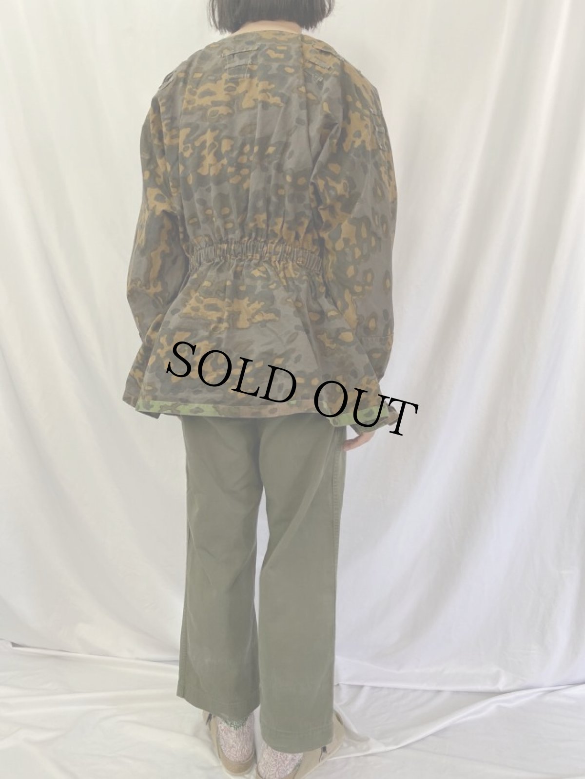 画像4: リプロダクト ナチスドイツ軍 武装親衛隊 SS迷彩スモック (4)