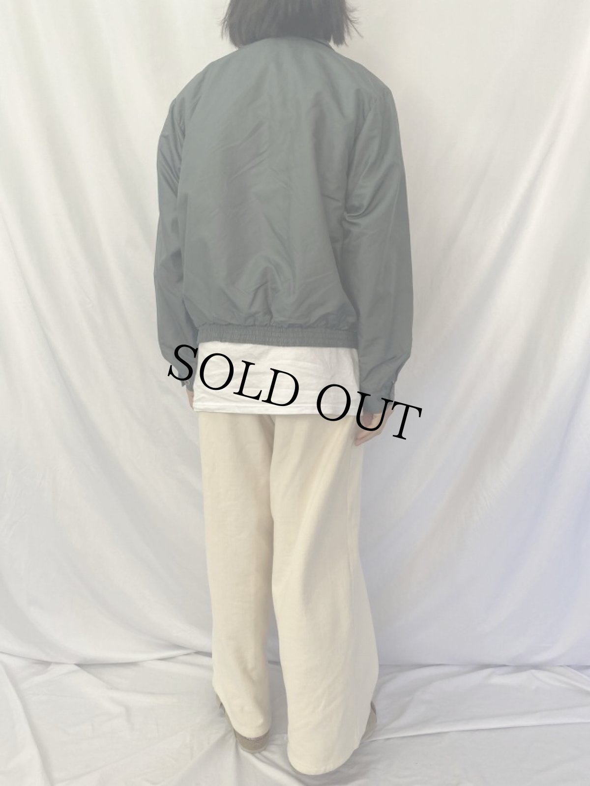 画像4: 60's McGREGOR USA製 "ANTI-FREEZE" ボアライナー ナイロンスイングトップ SIZE42 (4)