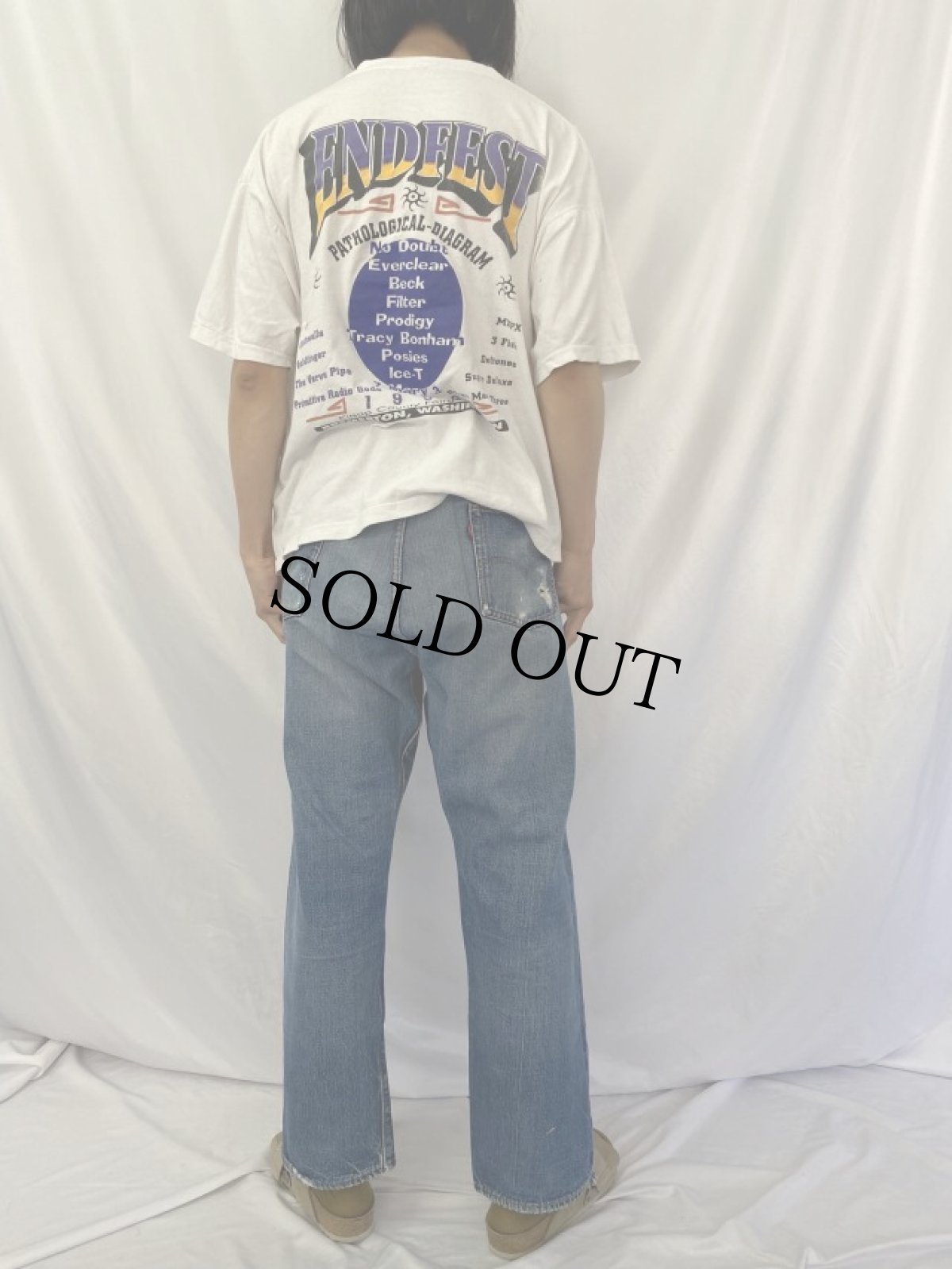 画像4: 70's Levi's 501 66前期 デニムパンツ W41 (4)