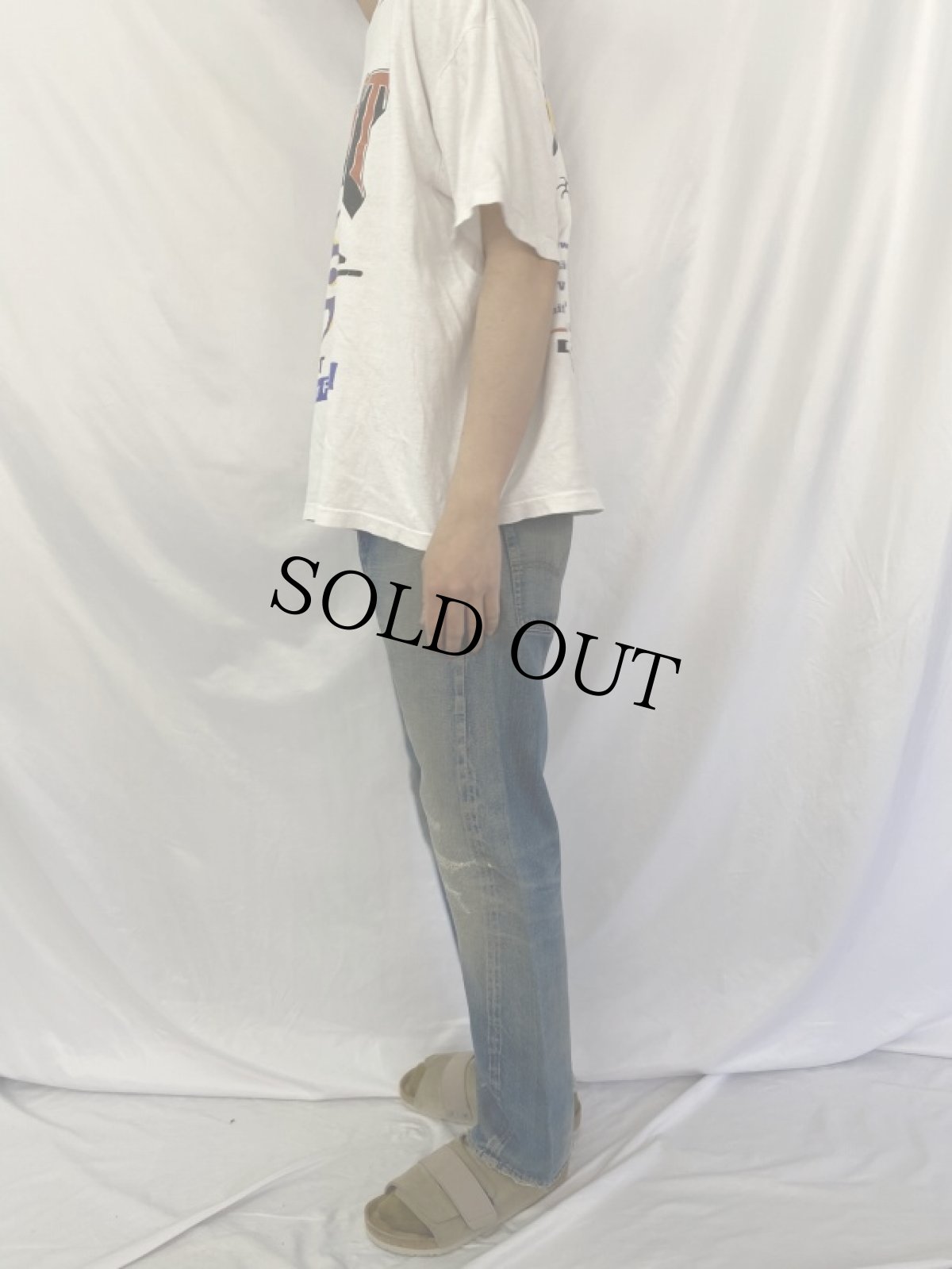 画像3: 60's〜70's LEVI'S 501 BIGE デニムパンツ W34 (3)