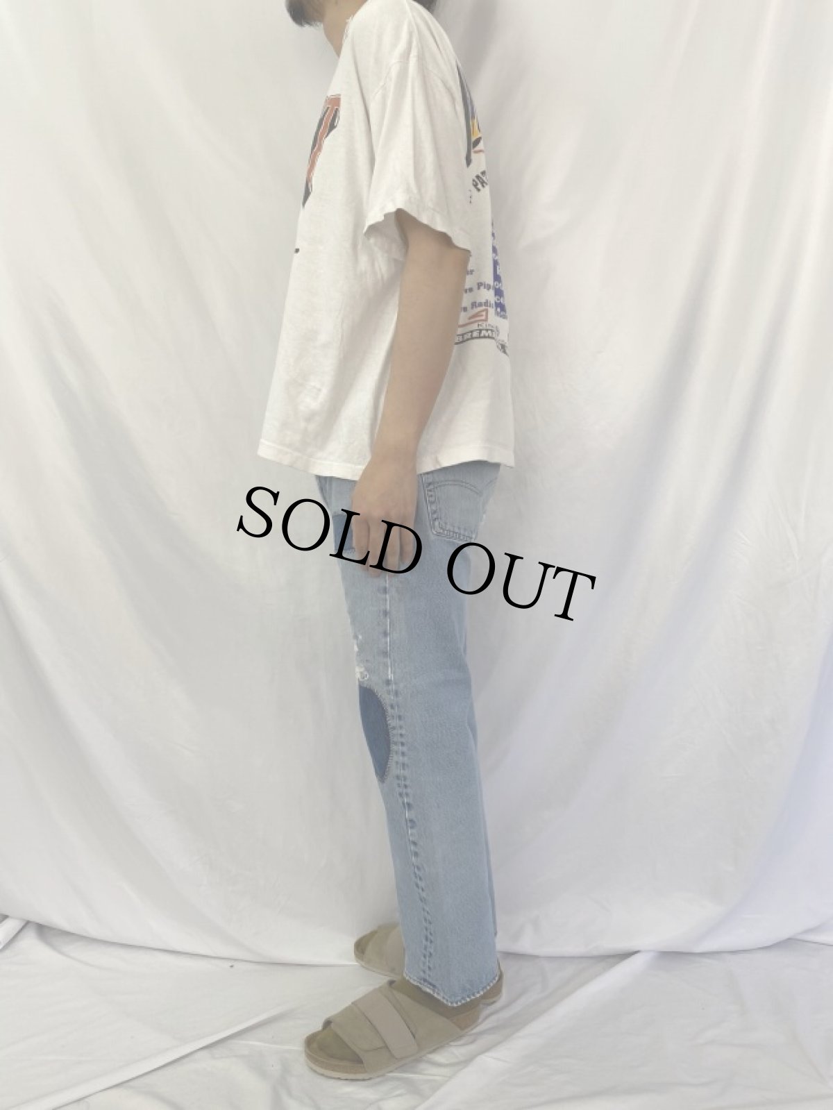 画像3: 80's Levi's 501 RED LINE デニムパンツ W34 (3)