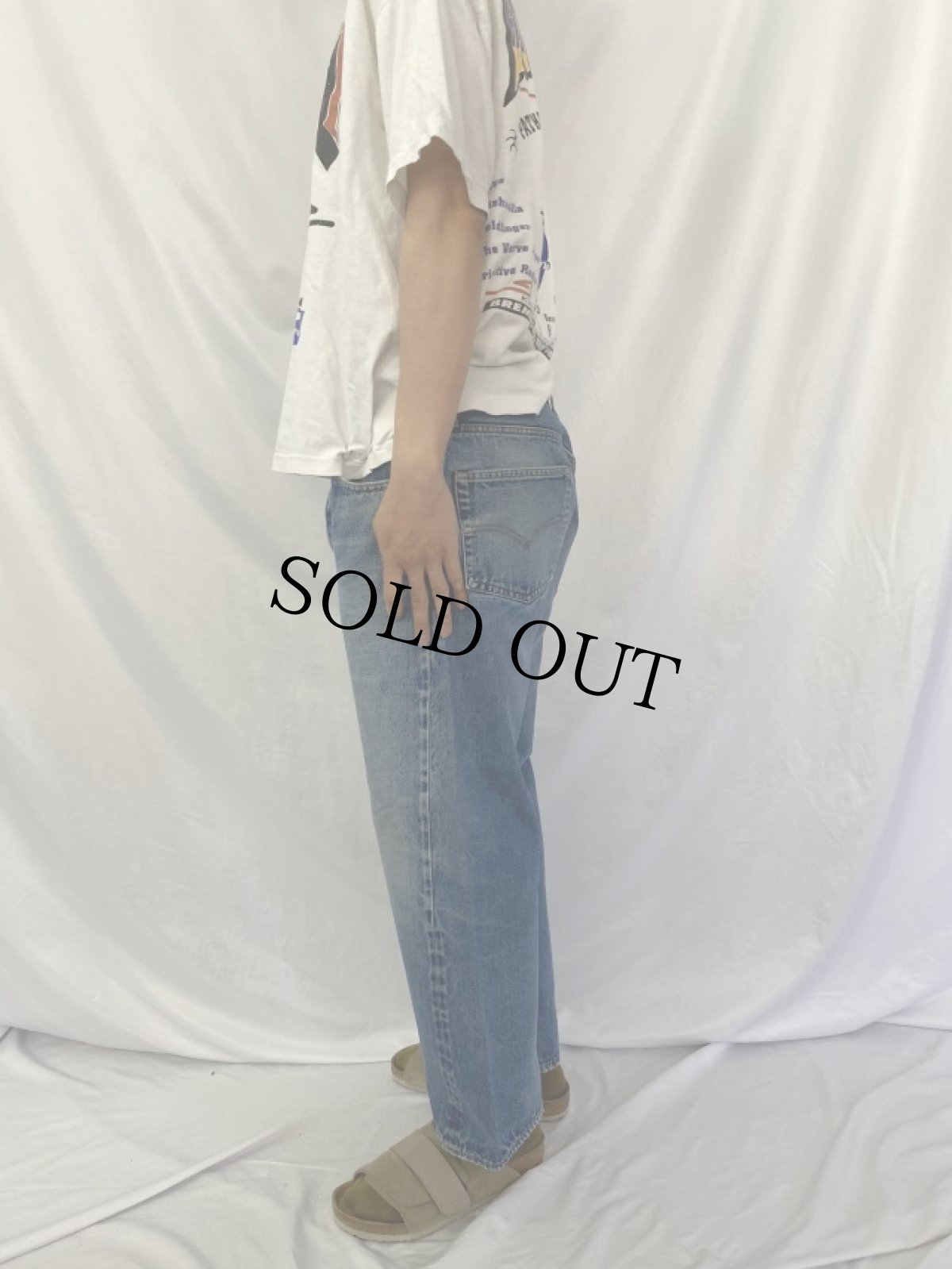 画像3: 70's Levi's 501 66後期 デニムパンツ W38 (3)