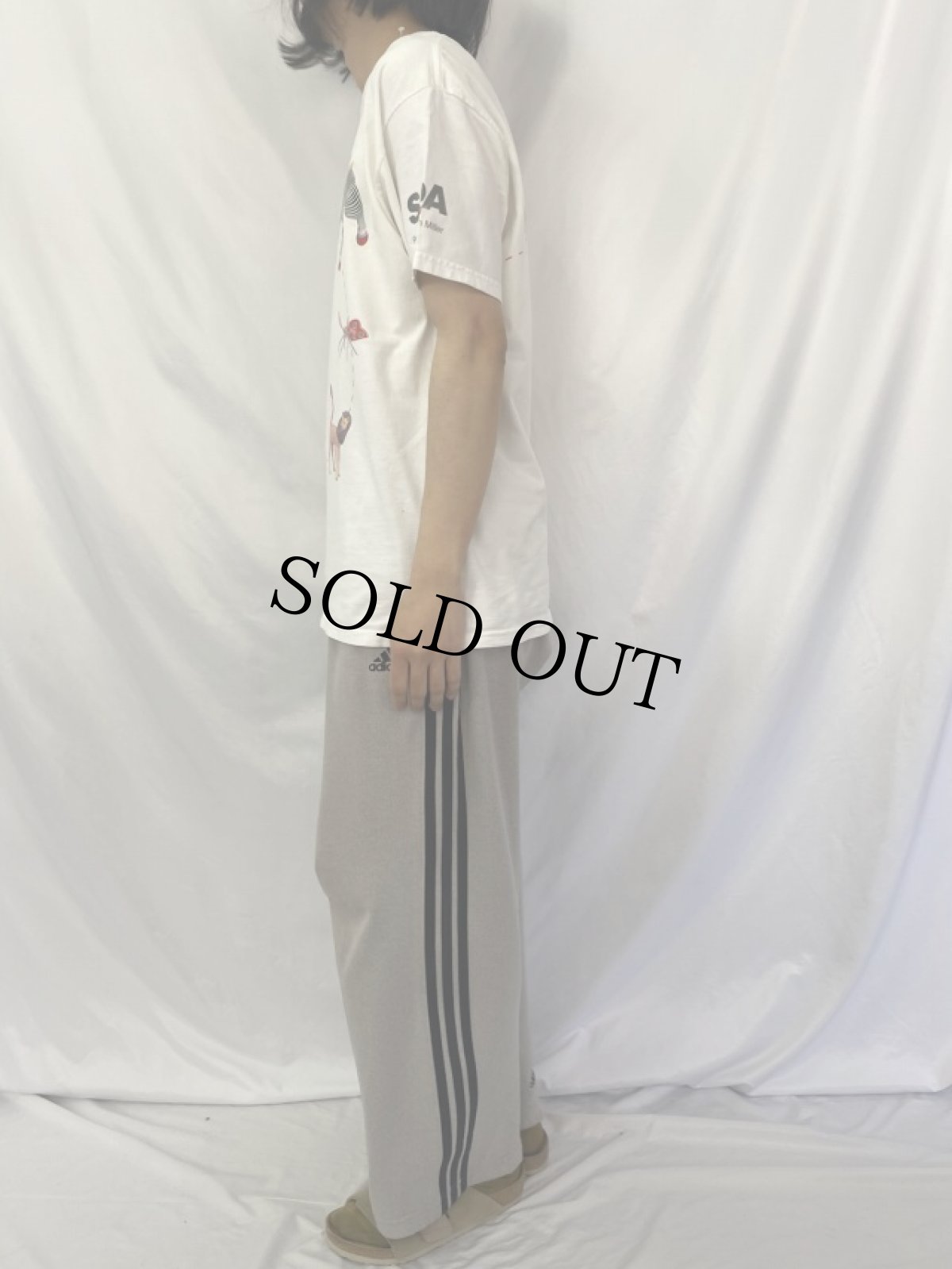 画像4: 90's Herman Miller SQA インテリアメーカープリントTシャツ L (4)