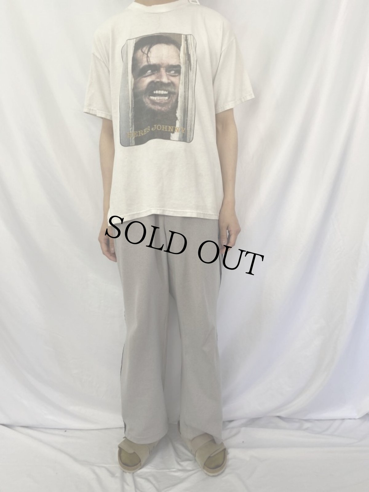 画像3: 90's The Shining サイコロジカルホラー映画Tシャツ L (3)