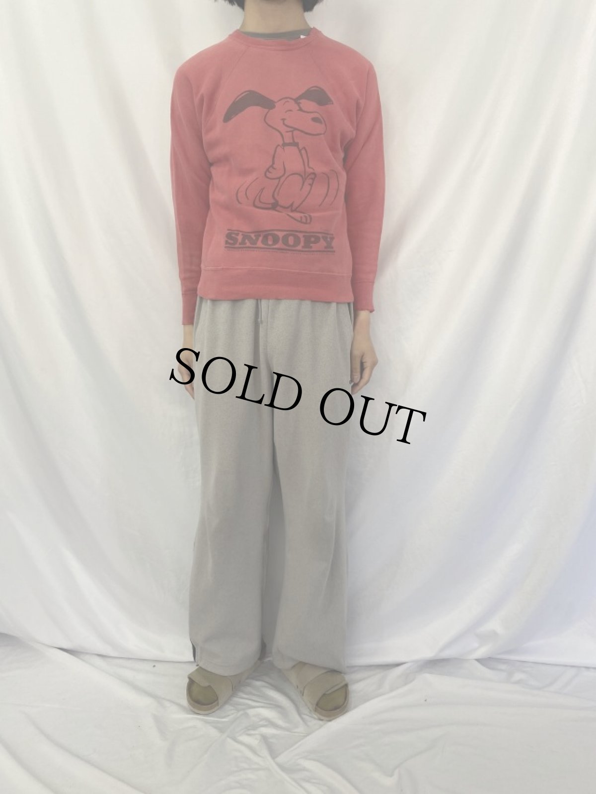 画像3: 60's MAYO SPRUCE "SNOOPY" キャラクタープリント ラグランスウェット (3)