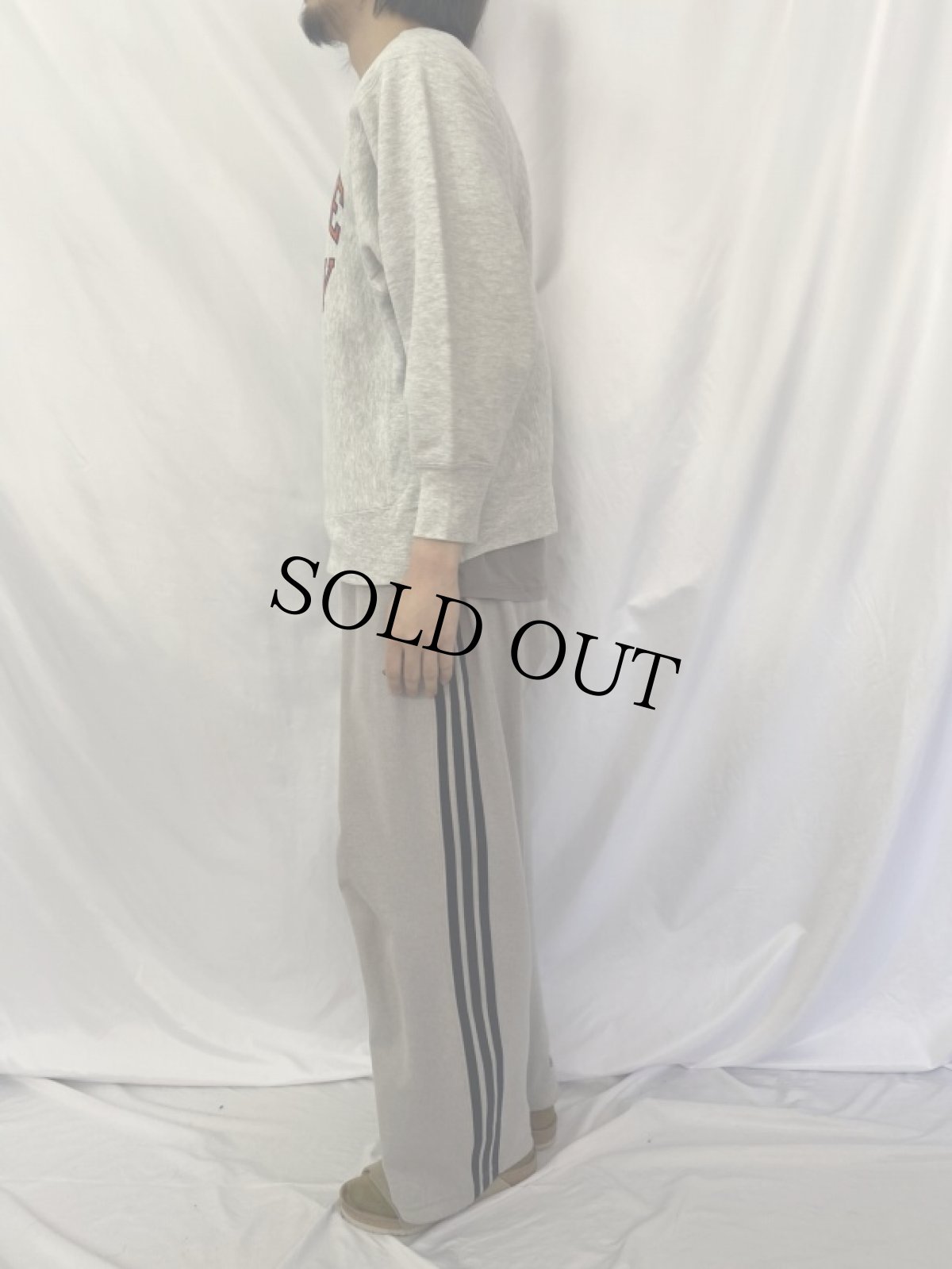 画像4: 80's Champion REVERSE WEAVE トリコタグ USA製 "PEPPERDINE UNIVERSITY" 染み込みプリントスウェット M (4)