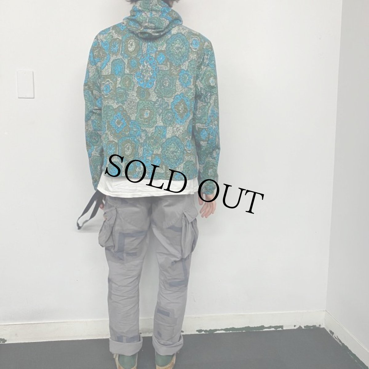 画像4: 50〜60's Hunter Sportswear 総柄アノラックパーカ L (4)