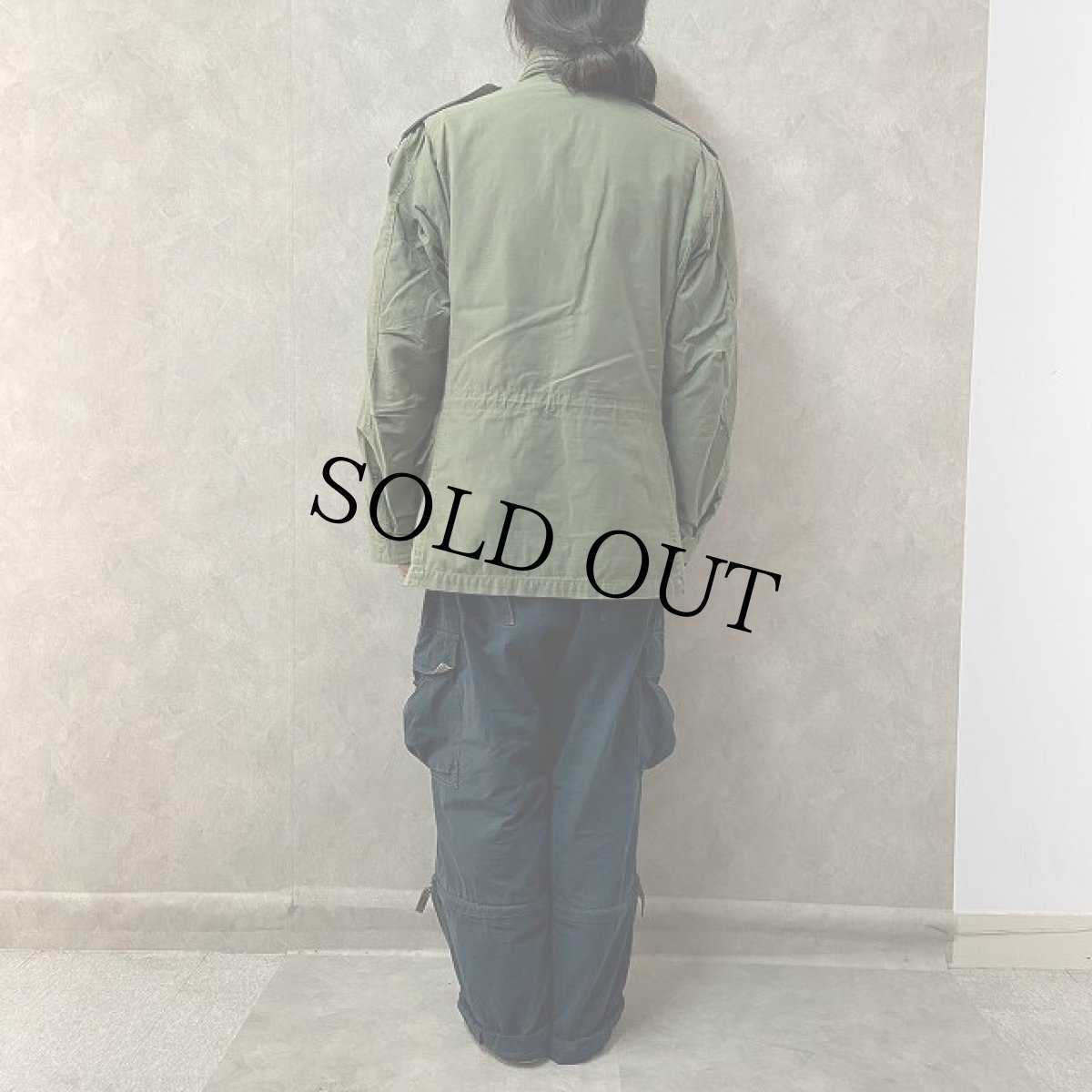 画像4: 60's US.MILITARY M-65 パッチ付きフィールドジャケット 2nd REGULAR-SMALL (4)