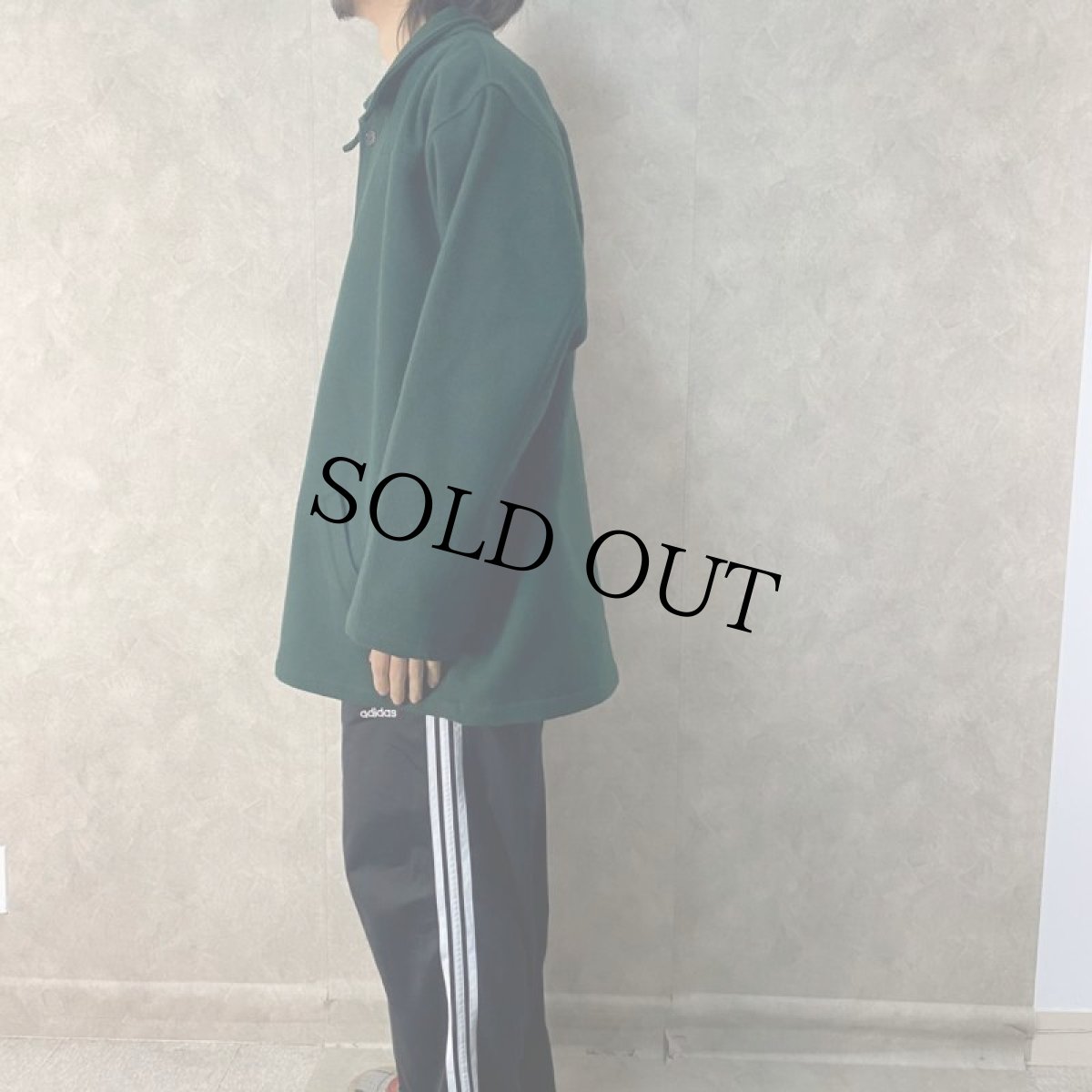 画像3: 90's STUSSY OUTER GEAR ウールスタジャン L (3)