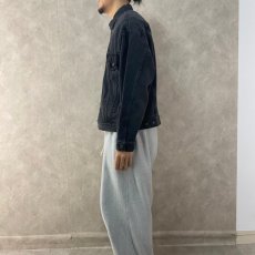 画像3: Levi's 70507 ブラックデニムジャケット M (3)