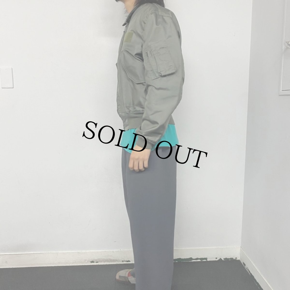 画像3: 80's U.S.AIR FORCE CWU-36/P Flight Jacket LARGE (3)