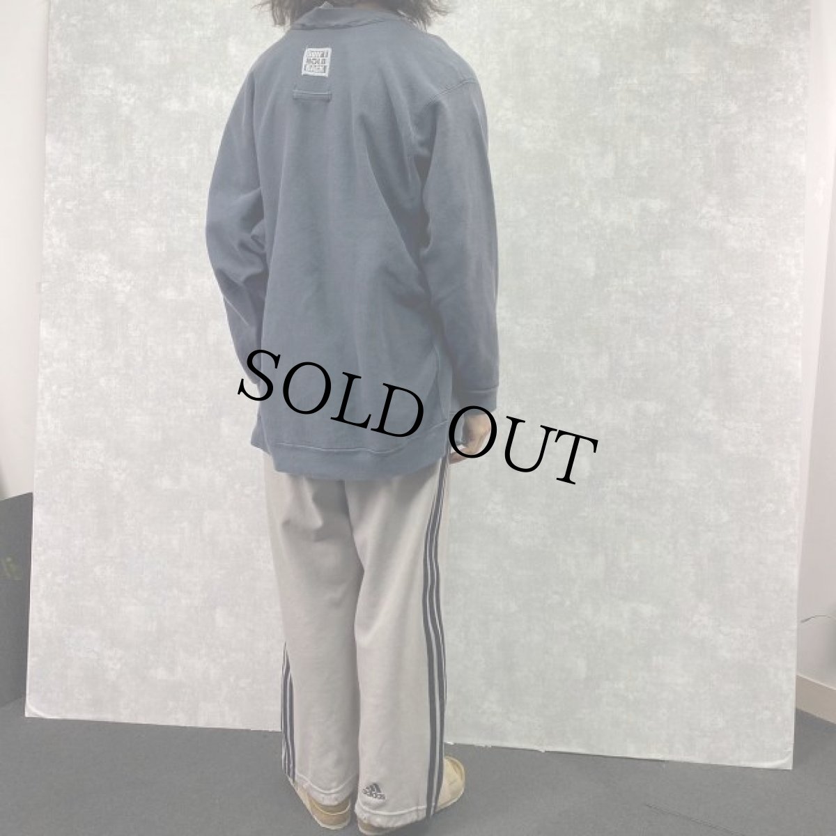 画像4: 90's USA製 ステッチデザインスウェット L (4)