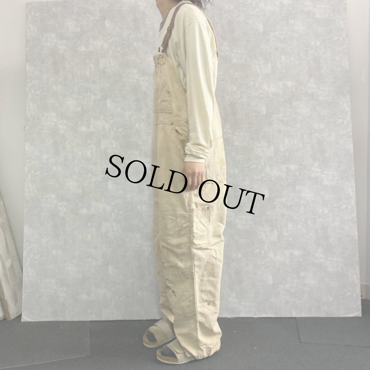 画像3: 40's Carhartt ハートタグ ブラウンダック オーバーオール (3)