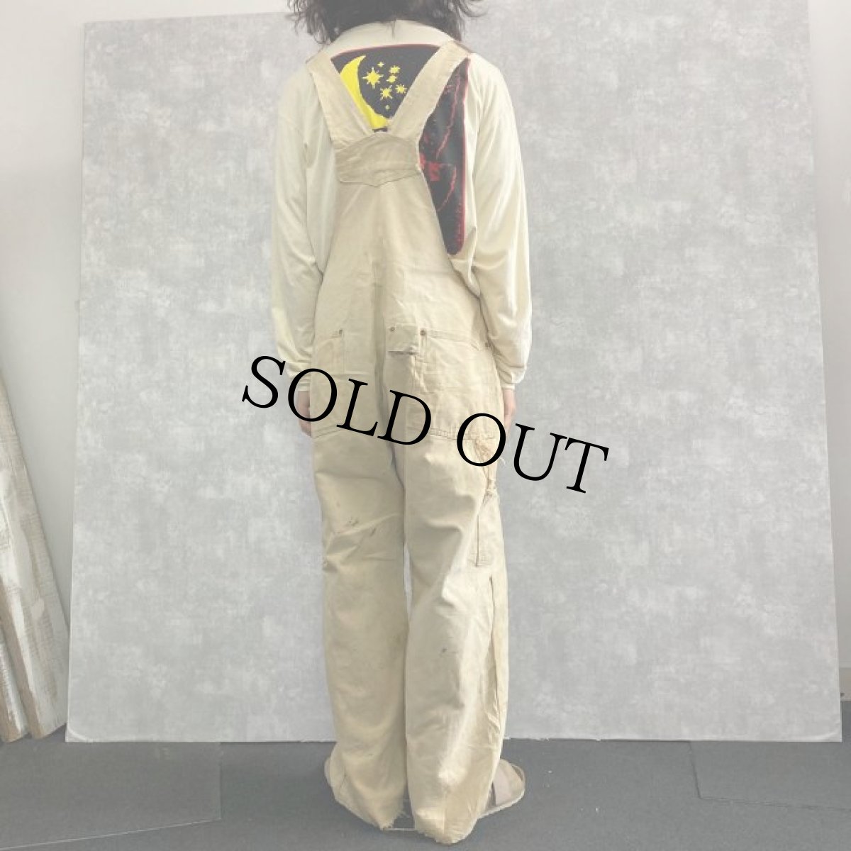 画像4: 40's Carhartt ハートタグ ブラウンダック オーバーオール (4)