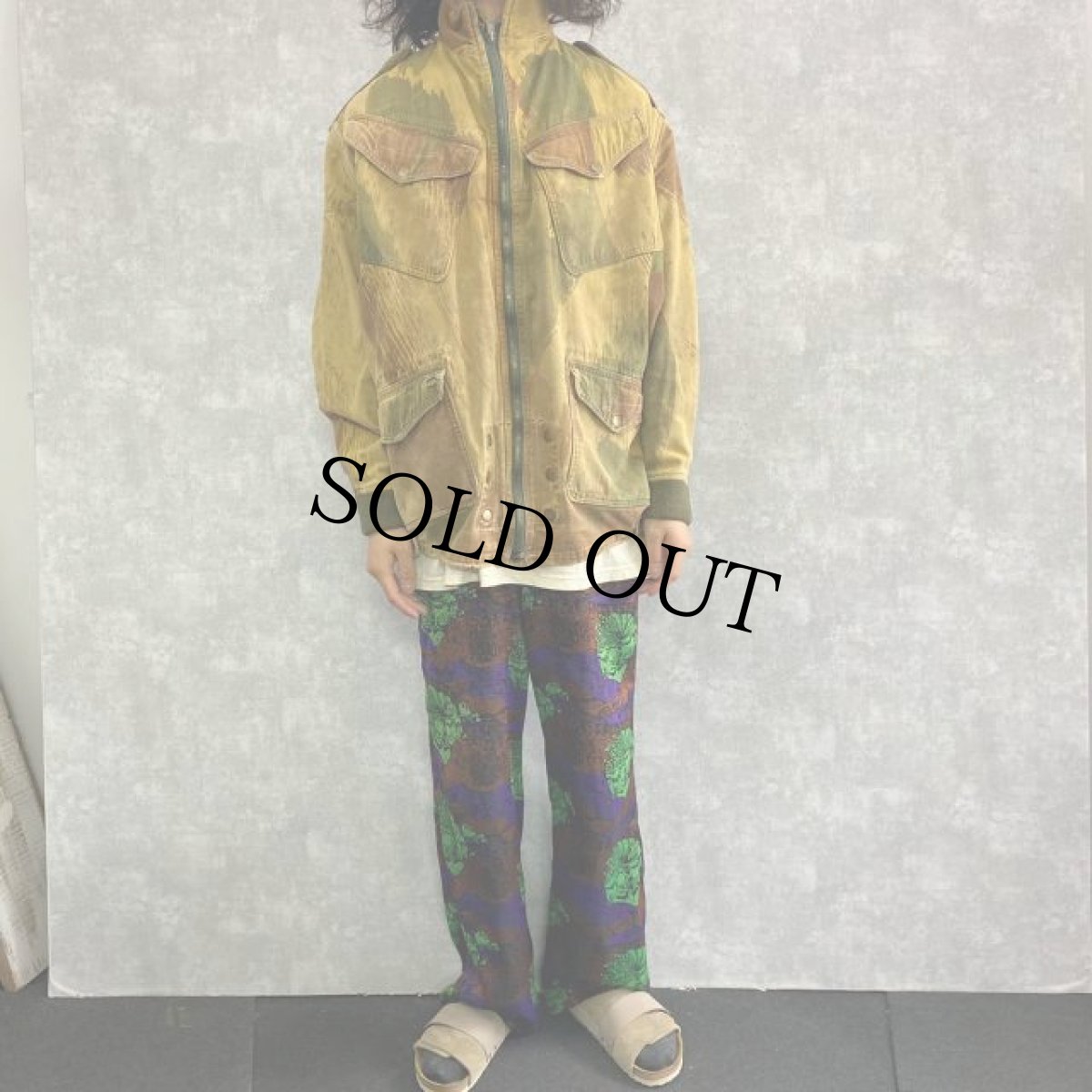 画像2: 1959 BRITISH ARMY Paratrooper デニソンスモックジャケット size2 (2)