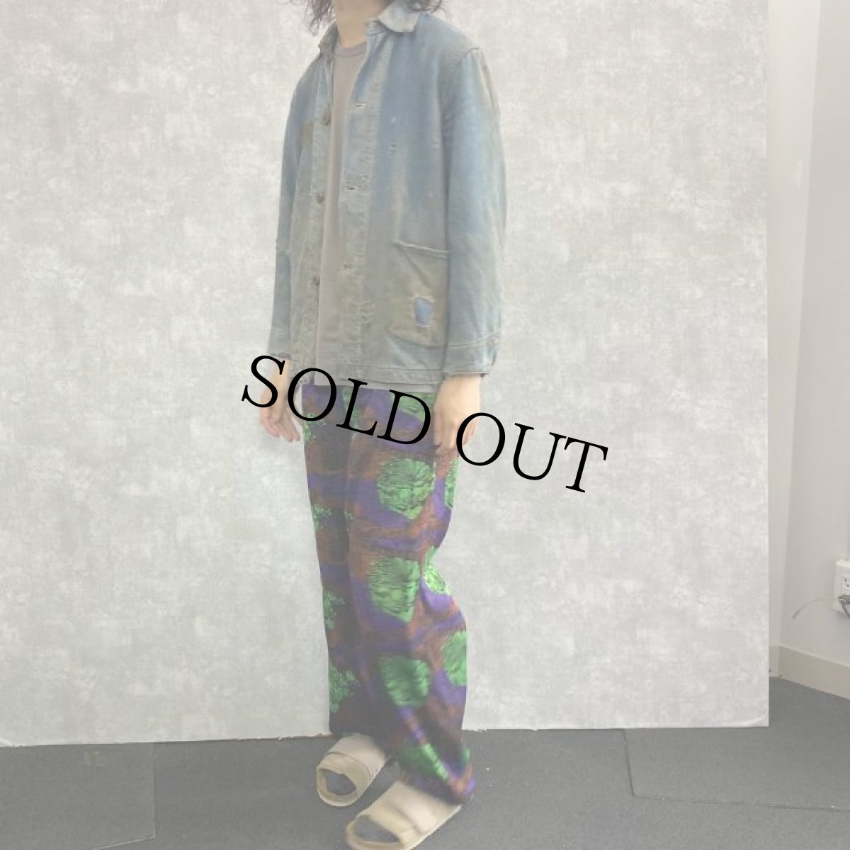 画像3: 40's 月桂樹ボタン 大戦モデル Denim Coverall (3)