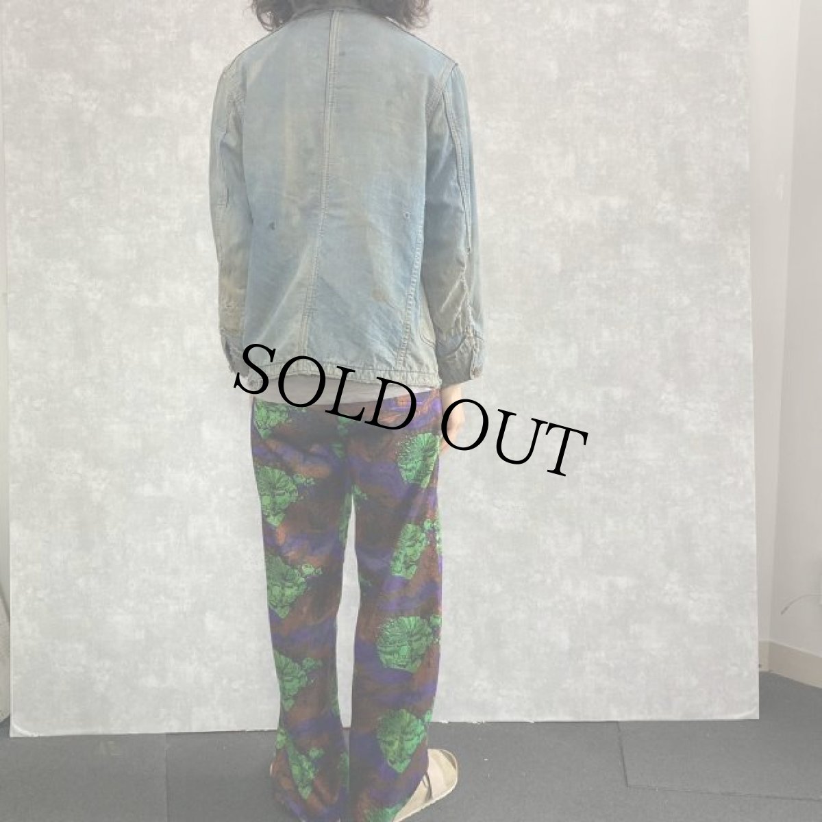 画像4: 40's 月桂樹ボタン 大戦モデル Denim Coverall (4)