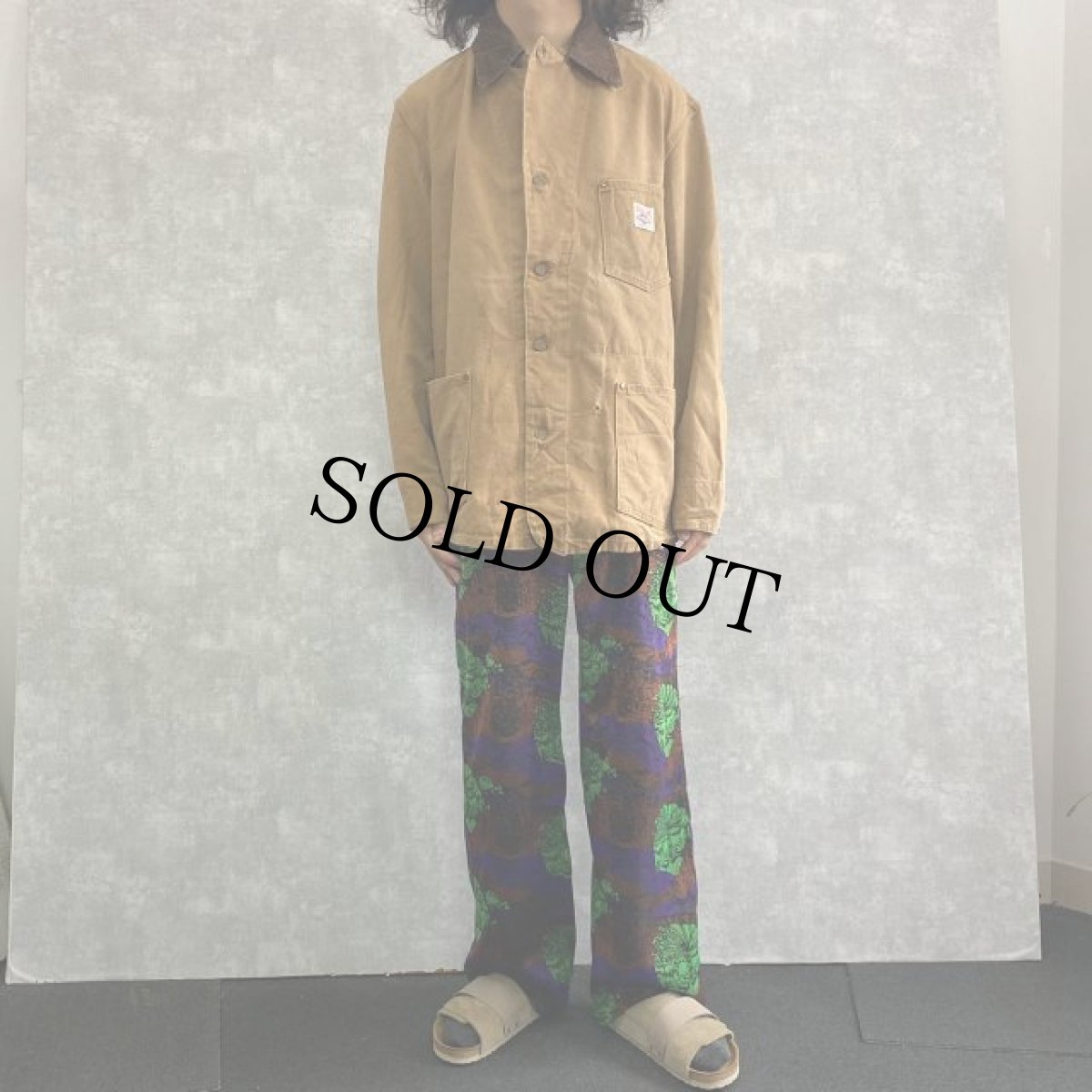 画像2: 60's Carhartt CANADA製 ハートタグ ダックカバーオール (2)