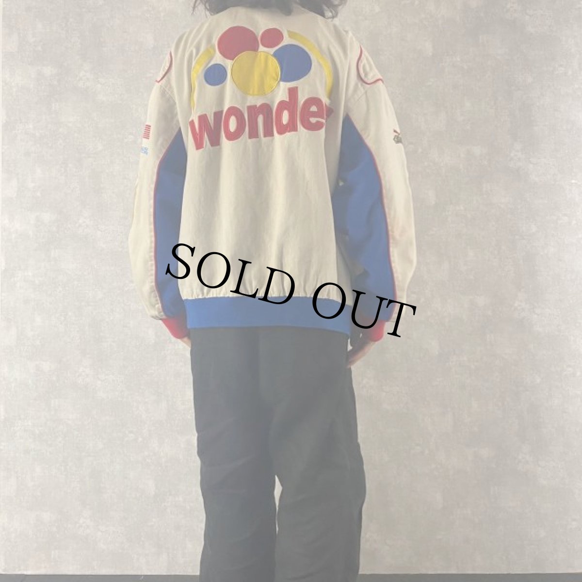 画像5: JH DESIGN "wonder" 刺繍&パッチ付き レーシングジャケット 4XL (5)